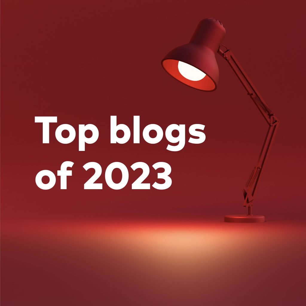 Top Blogs of 2023 graphic